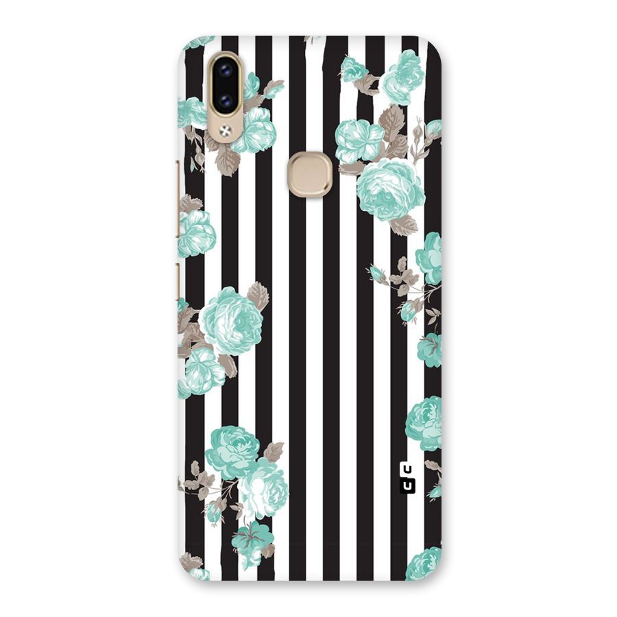 Stripes Bloom Back Case for Vivo V9 Youth