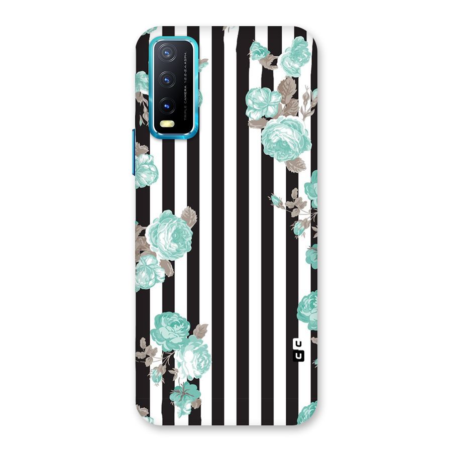 Stripes Bloom Back Case for Vivo Y20G