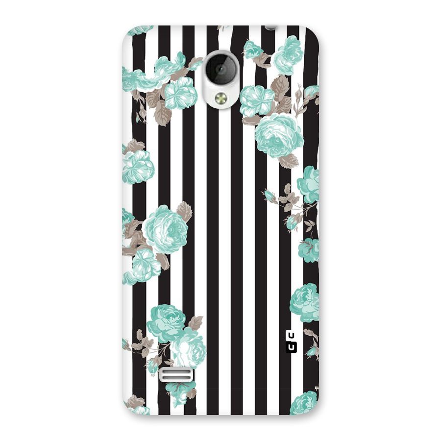 Stripes Bloom Back Case for Vivo Y21