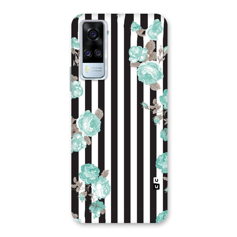 Stripes Bloom Back Case for Vivo Y31
