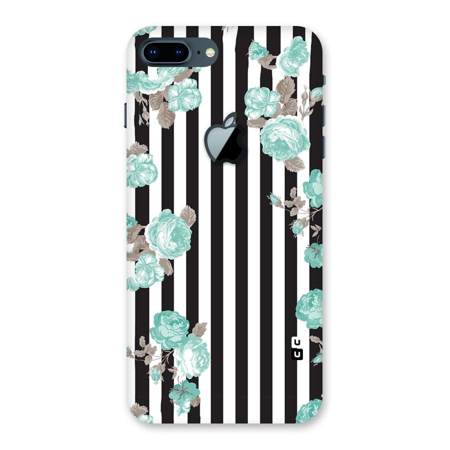 Stripes Bloom Back Case for iPhone 7 Plus Apple Cut