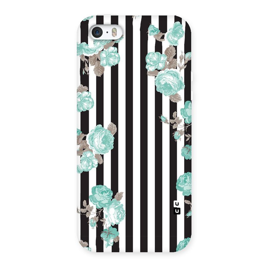Stripes Bloom Back Case for iPhone SE