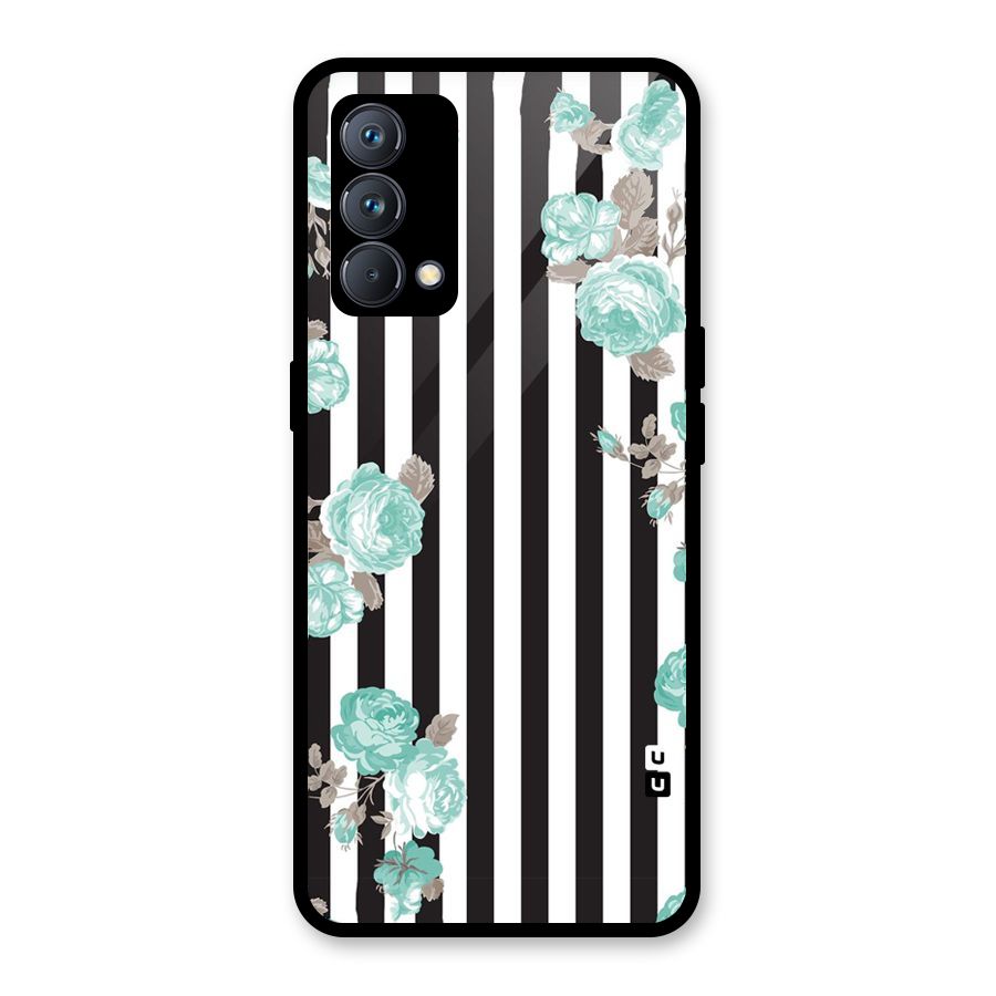 Stripes Bloom Glass Back Case for Realme GT Master Edition