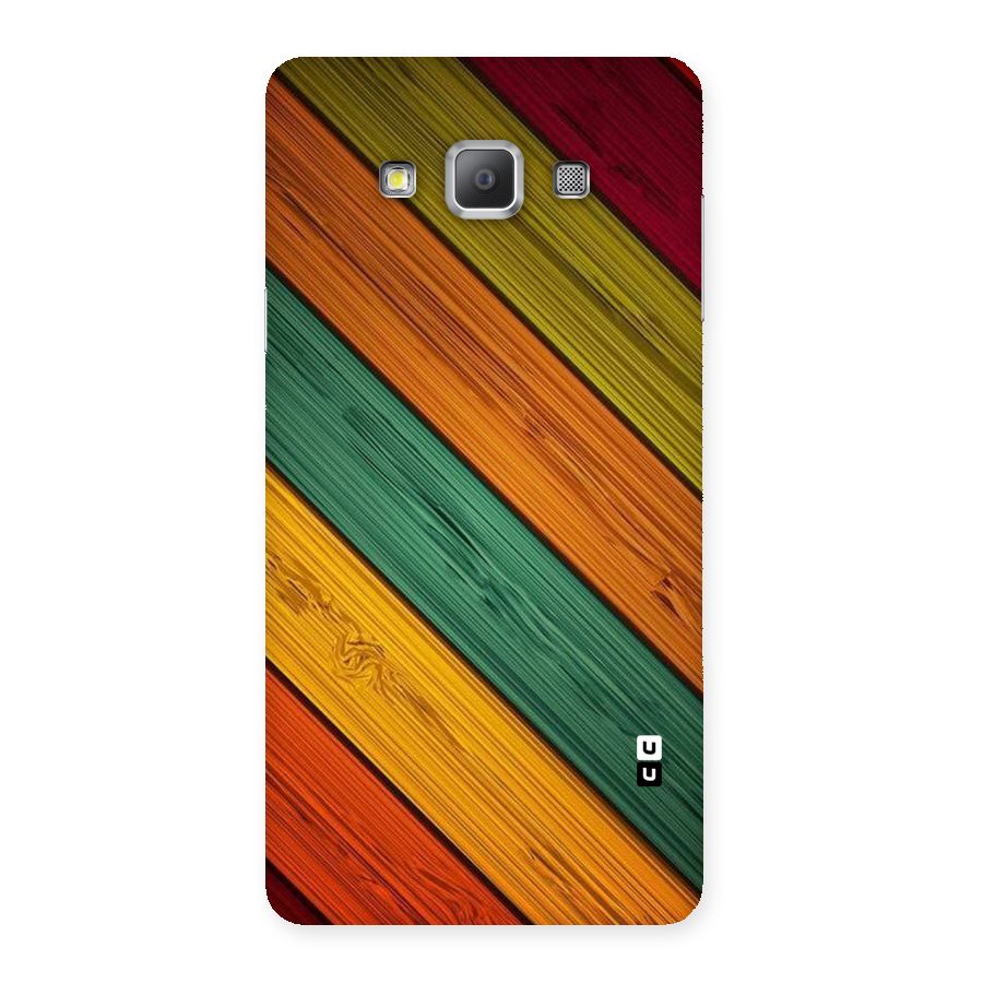 Stripes Classic Design Back Case for Galaxy A7