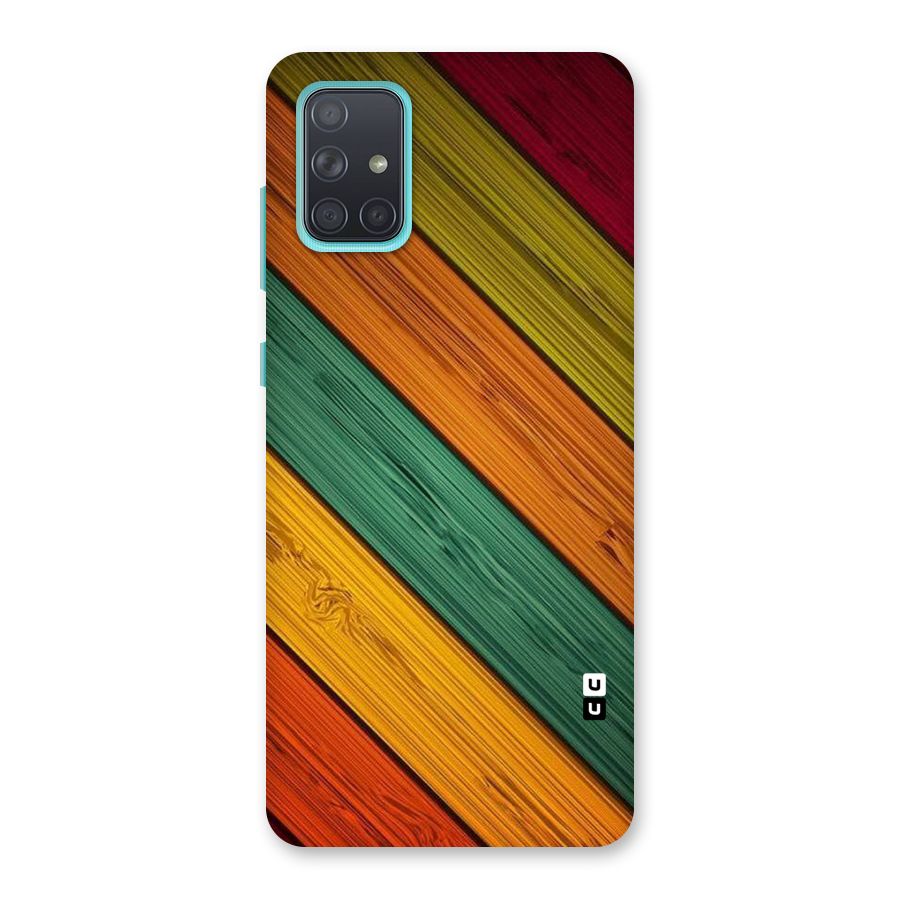 Stripes Classic Design Back Case for Galaxy A71