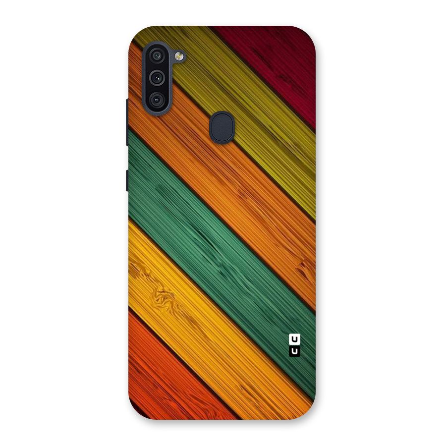 Stripes Classic Design Back Case for Galaxy M11