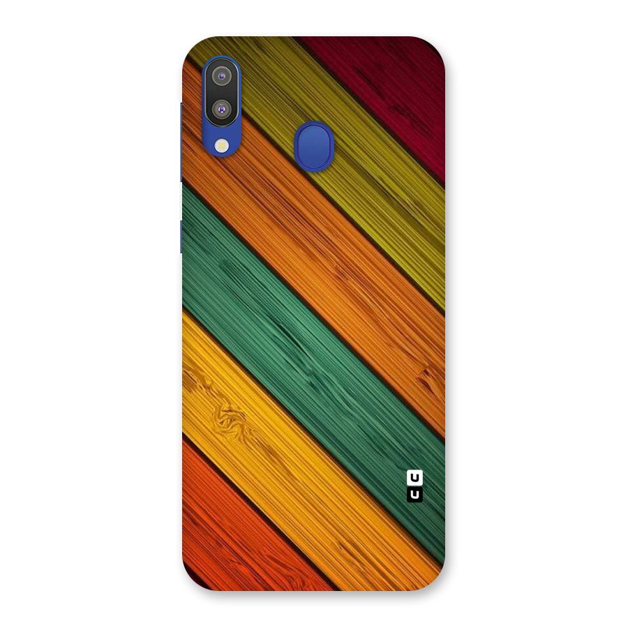 Stripes Classic Design Back Case for Galaxy M20