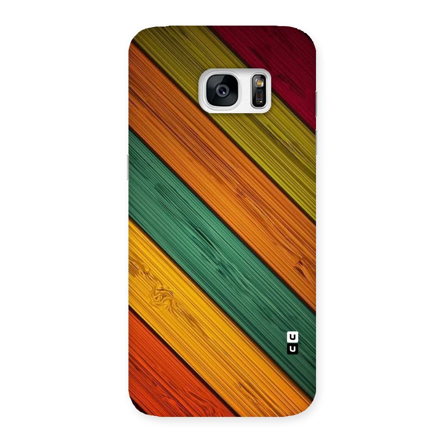 Stripes Classic Design Back Case for Galaxy S7 Edge