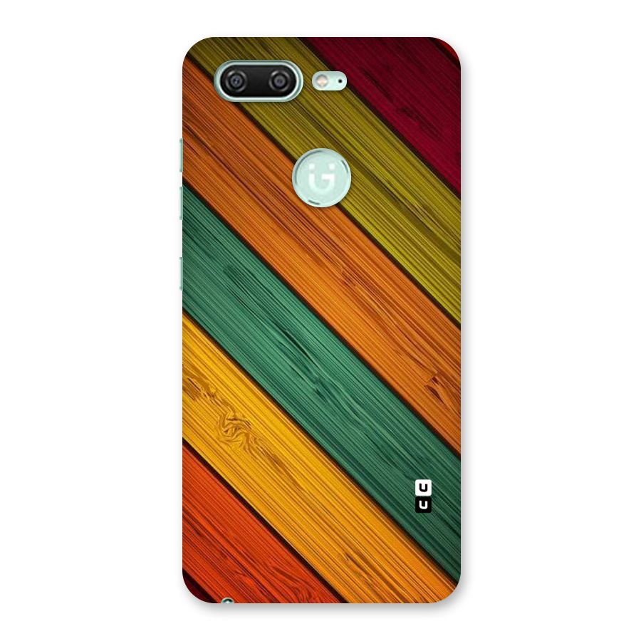 Stripes Classic Design Back Case for Gionee S10