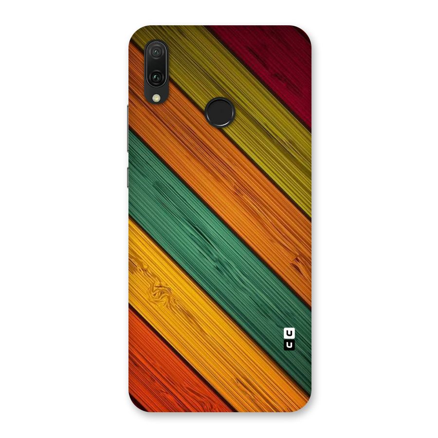 Stripes Classic Design Back Case for Huawei Y9 (2019)