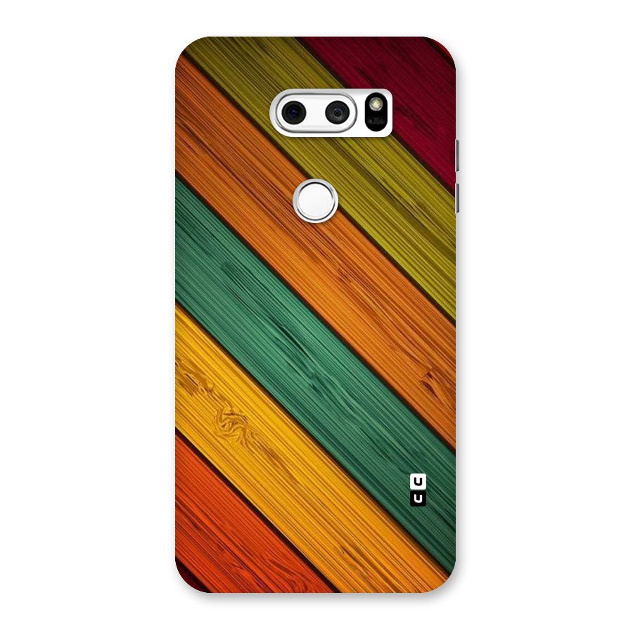 Stripes Classic Design Back Case for LG V30