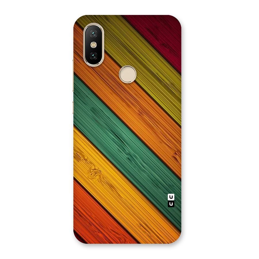 Stripes Classic Design Back Case for Mi A2