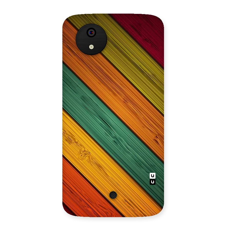 Stripes Classic Design Back Case for Micromax Canvas A1