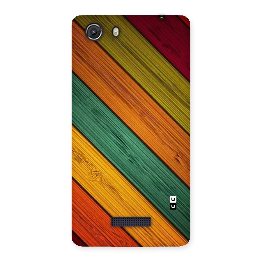 Stripes Classic Design Back Case for Micromax Unite 3