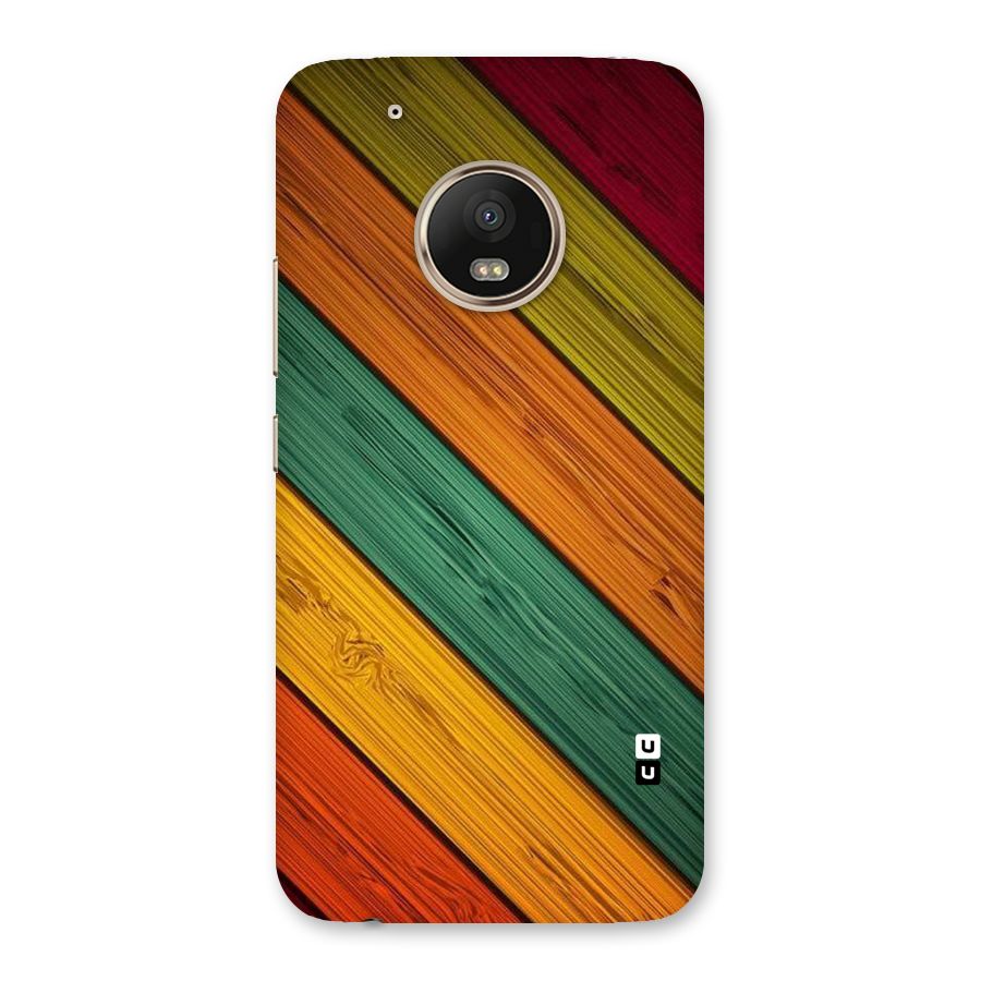 Stripes Classic Design Back Case for Moto G5 Plus