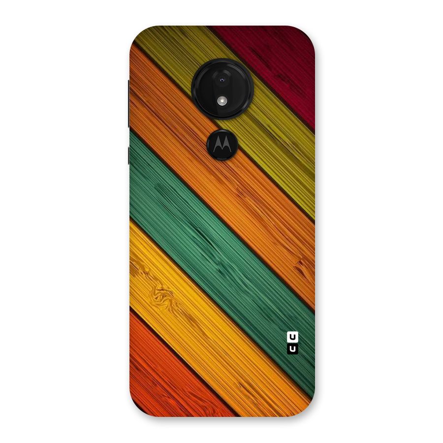 Stripes Classic Design Back Case for Moto G7 Power