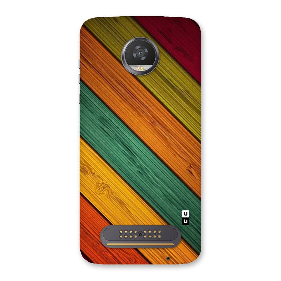 Stripes Classic Design Back Case for Moto Z2 Play