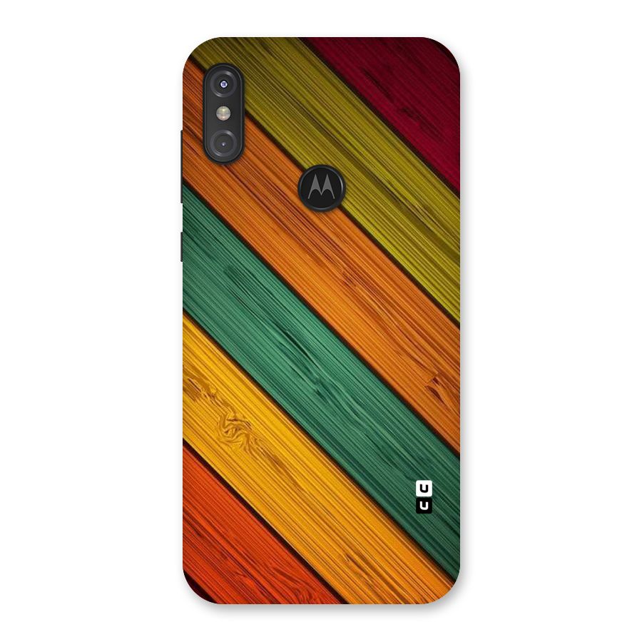Stripes Classic Design Back Case for Motorola One Power
