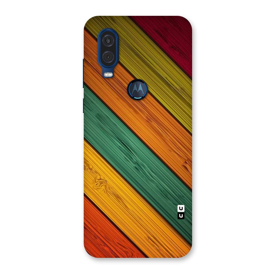 Stripes Classic Design Back Case for Motorola One Vision