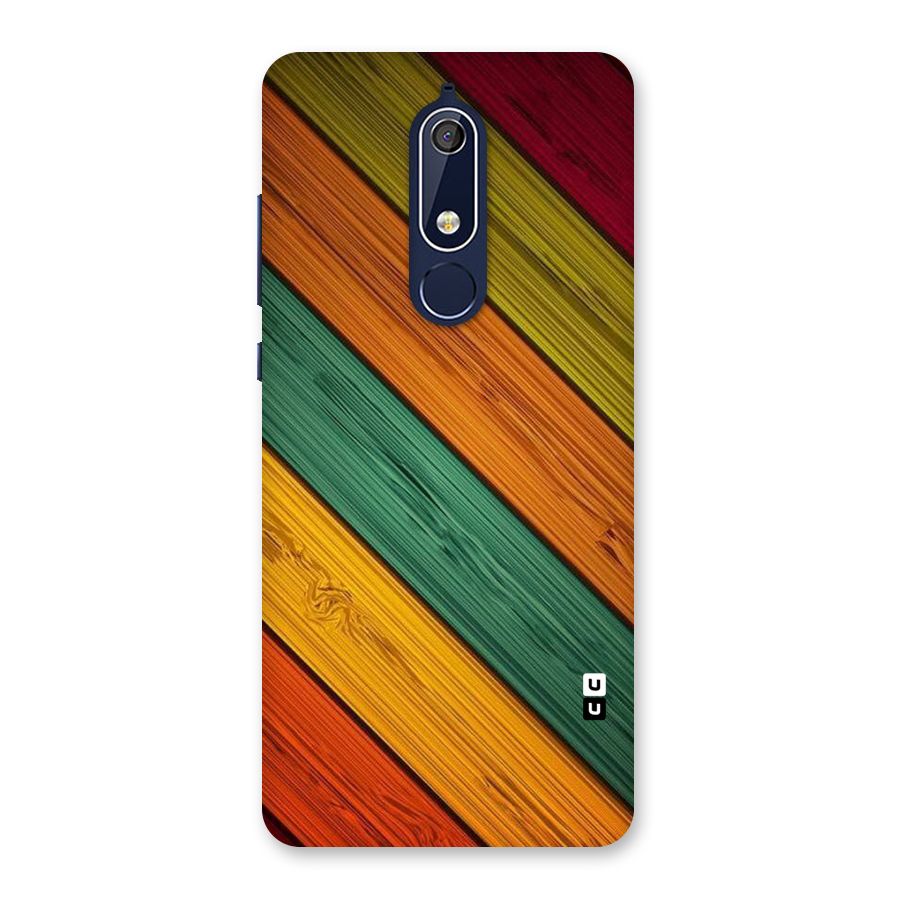 Stripes Classic Design Back Case for Nokia 5.1