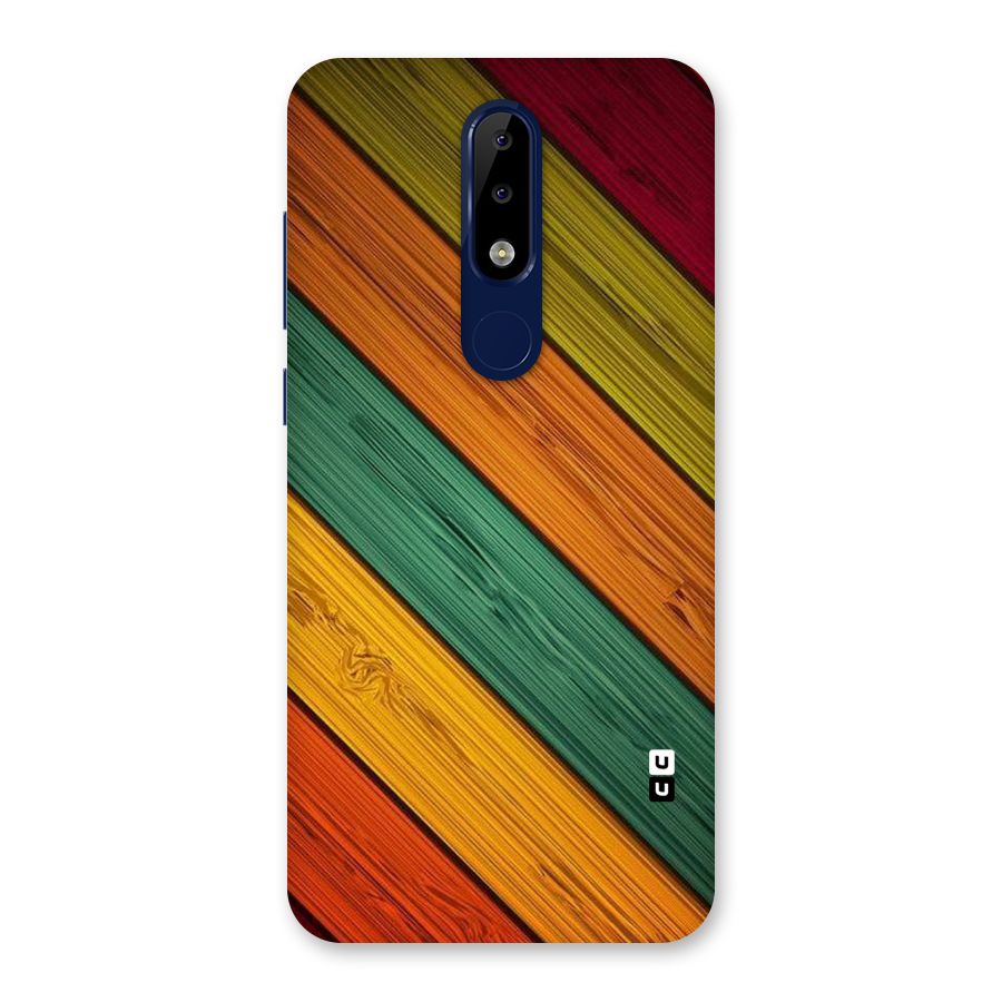 Stripes Classic Design Back Case for Nokia 5.1 Plus