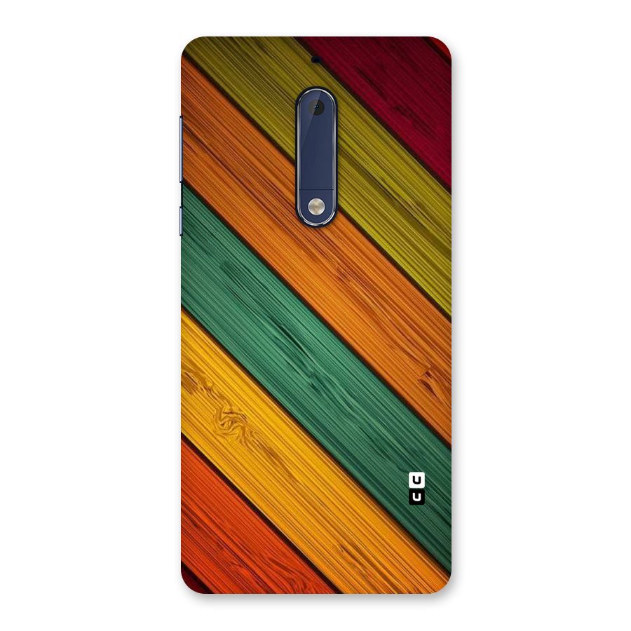 Stripes Classic Design Back Case for Nokia 5
