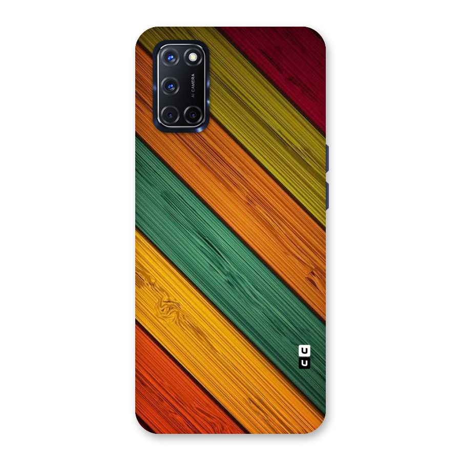 Stripes Classic Design Back Case for Oppo A52