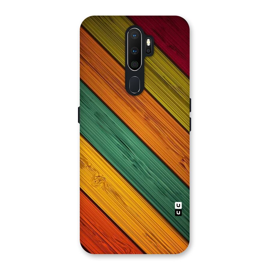 Stripes Classic Design Back Case for Oppo A5 (2020)
