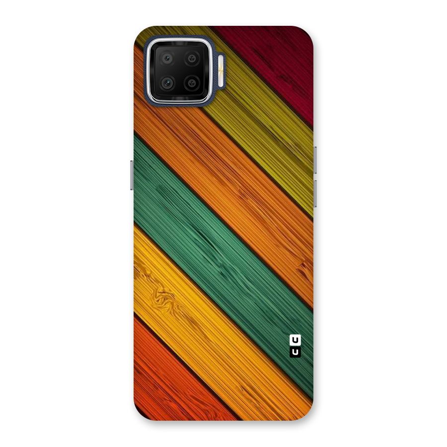 Stripes Classic Design Back Case for Oppo F17