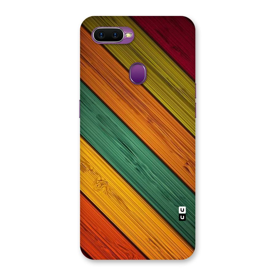 Stripes Classic Design Back Case for Oppo F9