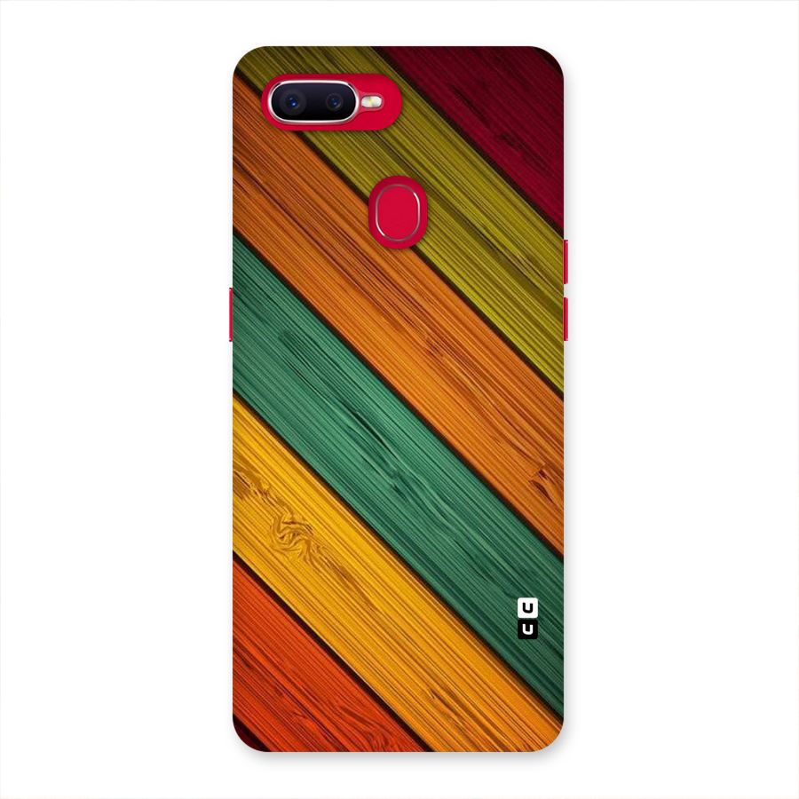 Stripes Classic Design Back Case for Oppo F9 Pro
