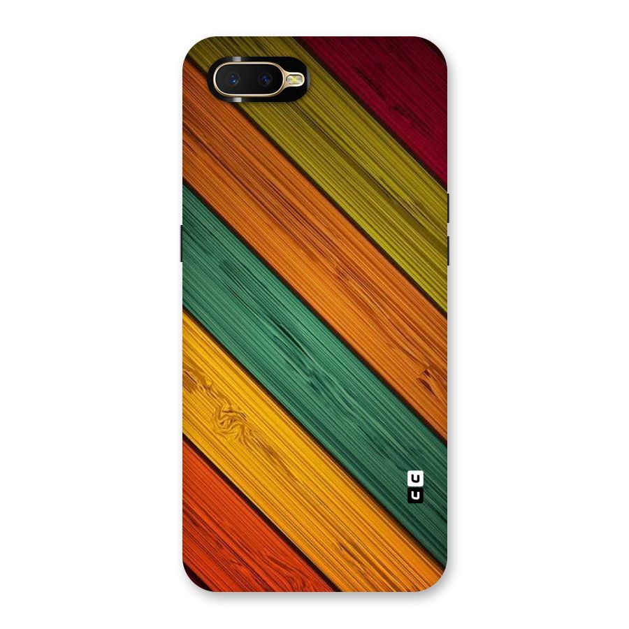 Stripes Classic Design Back Case for Oppo K1
