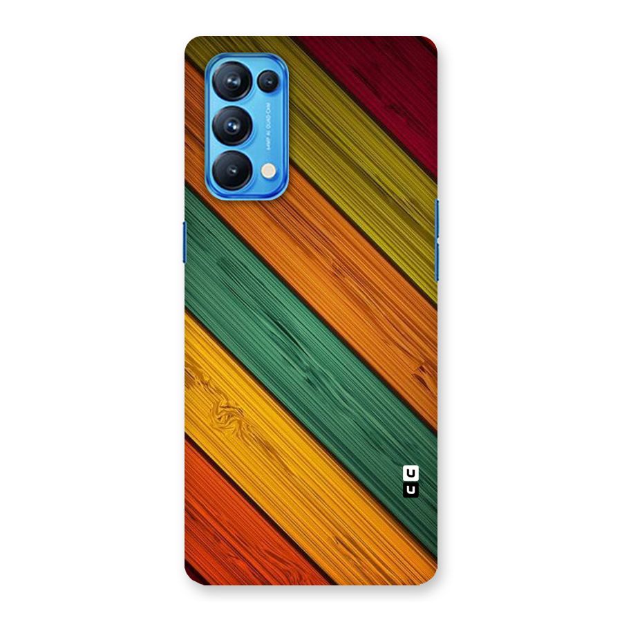 Stripes Classic Design Back Case for Oppo Reno5 Pro 5G