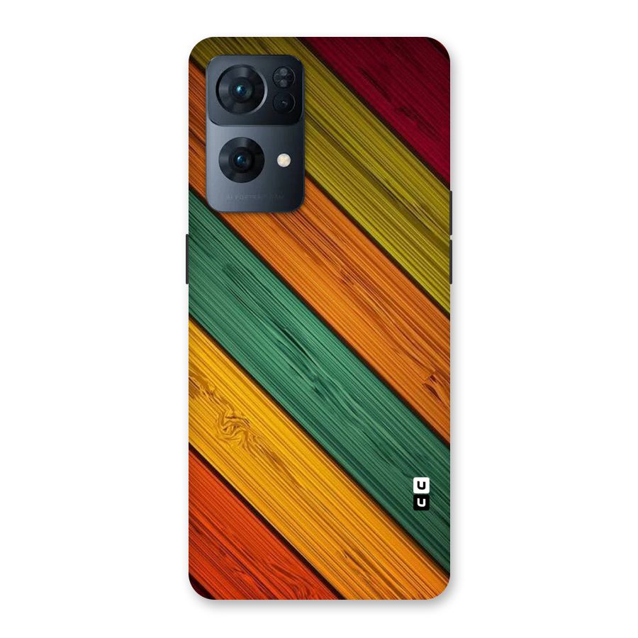 Stripes Classic Design Back Case for Oppo Reno7 Pro 5G