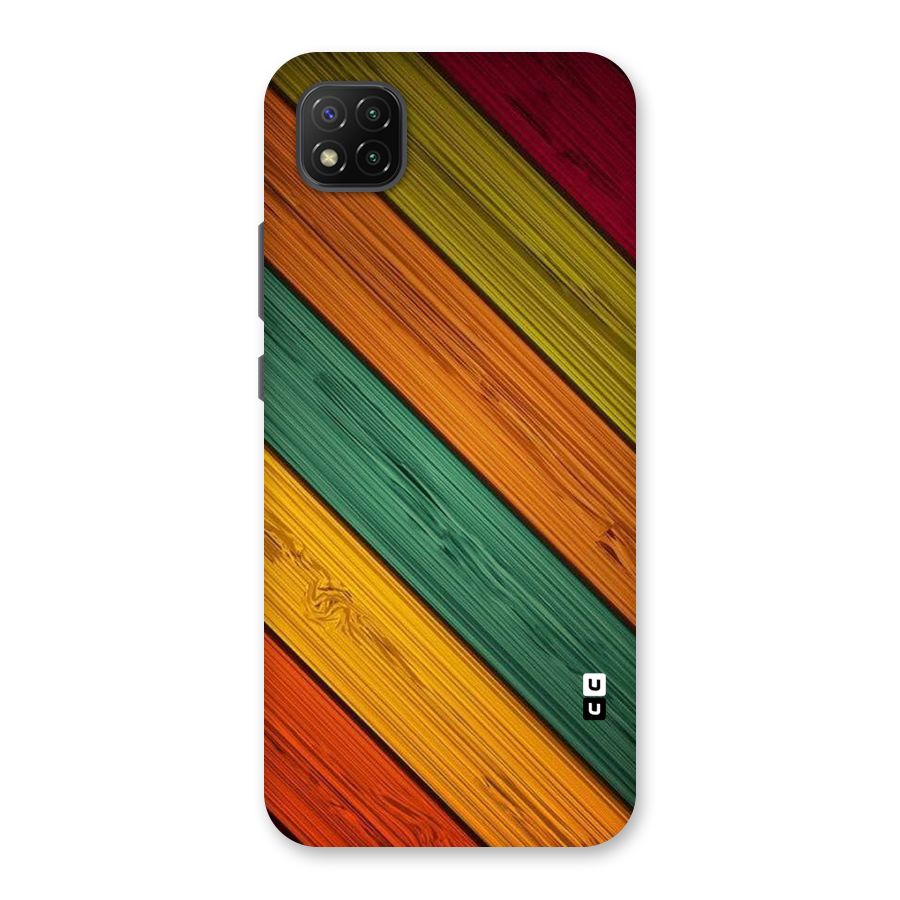 Stripes Classic Design Back Case for Poco C3