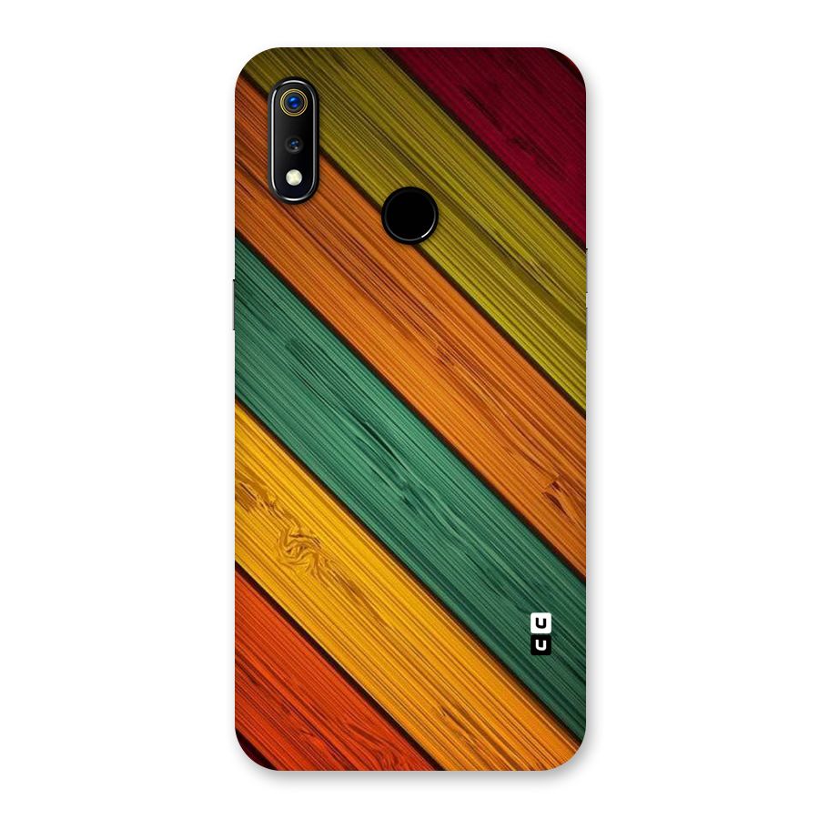 Stripes Classic Design Back Case for Realme 3