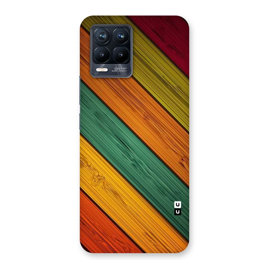 Stripes Classic Design Back Case for Realme 8 Pro