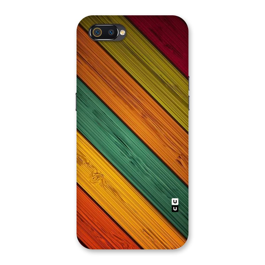 Stripes Classic Design Back Case for Realme C2