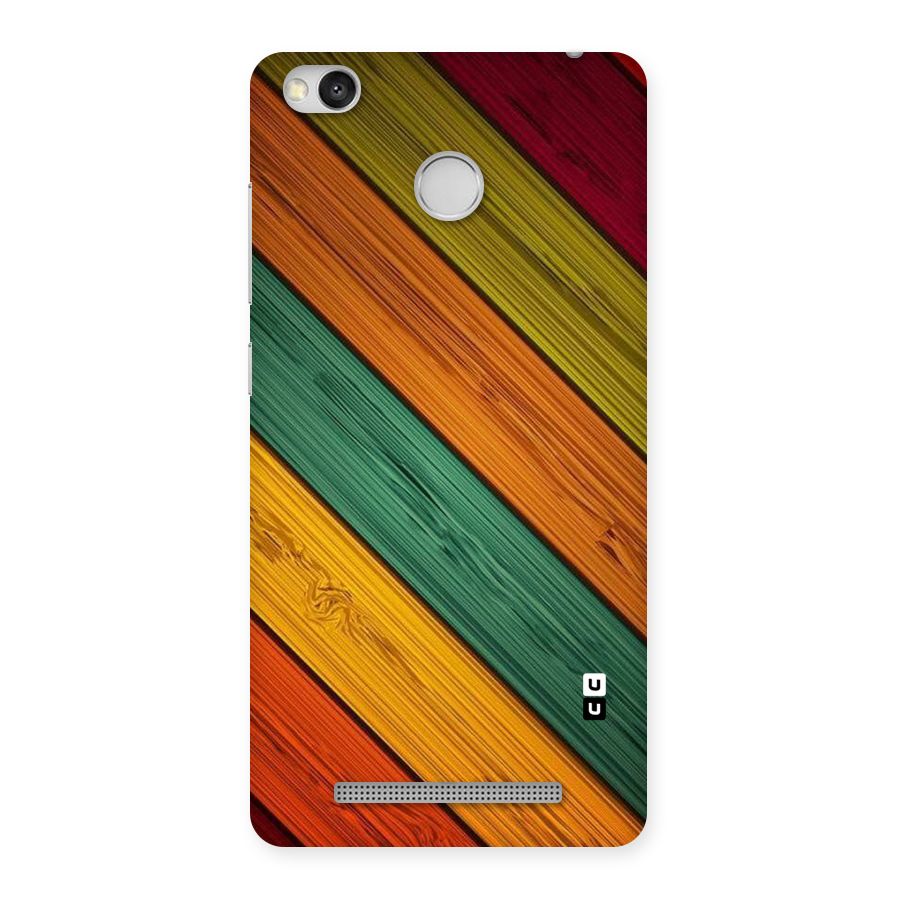 Stripes Classic Design Back Case for Redmi 3S Prime