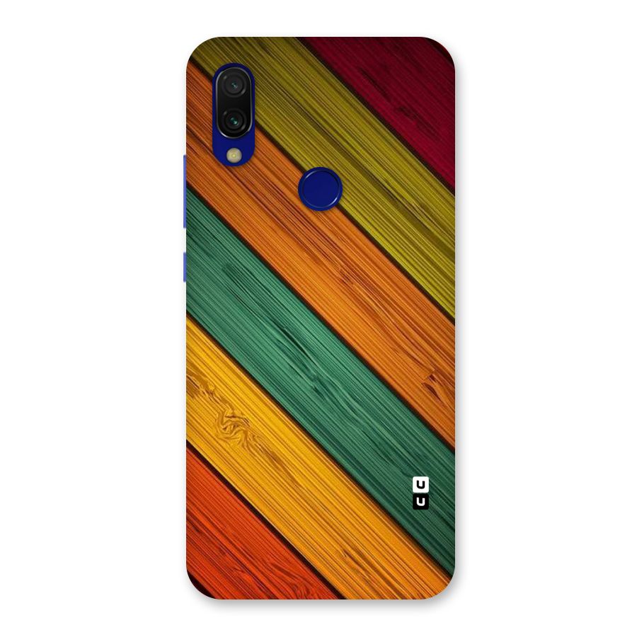 Stripes Classic Design Back Case for Redmi 7