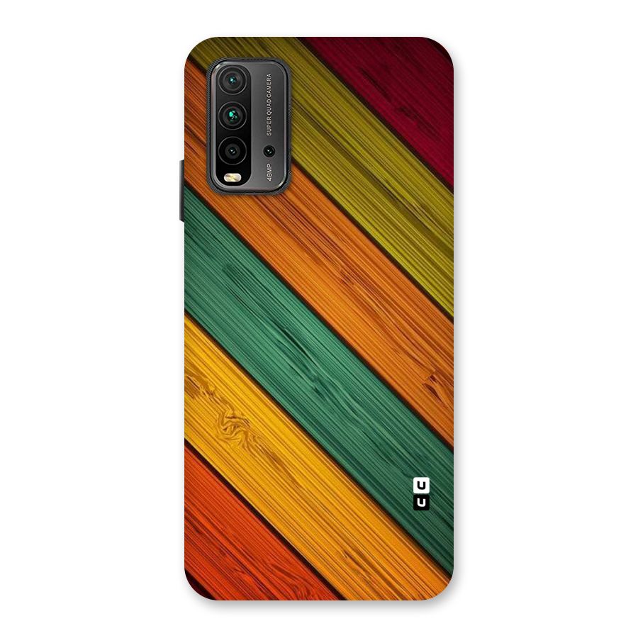 Stripes Classic Design Back Case for Redmi 9 Power