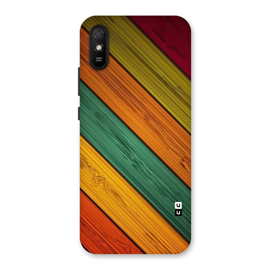Stripes Classic Design Back Case for Redmi 9i
