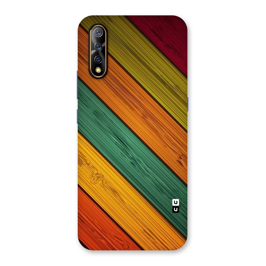 Stripes Classic Design Back Case for Vivo S1