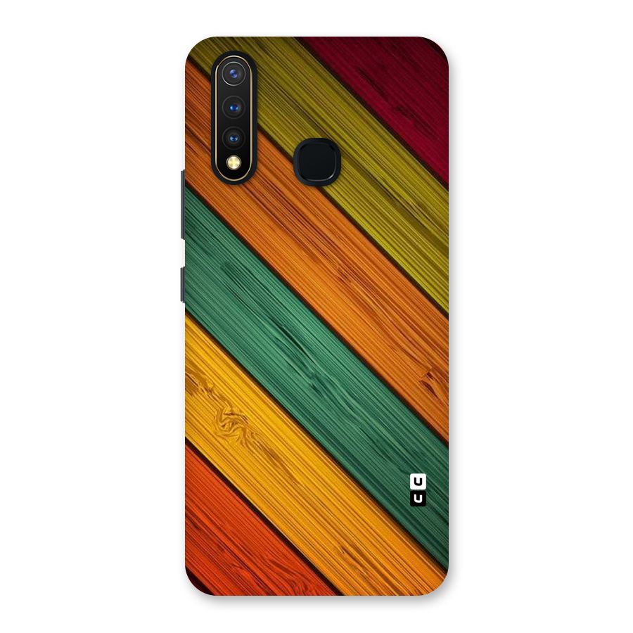 Stripes Classic Design Back Case for Vivo U20