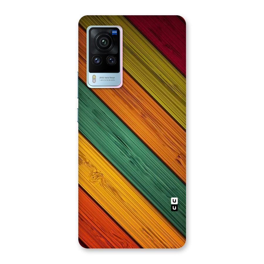 Stripes Classic Design Back Case for Vivo X60 Pro