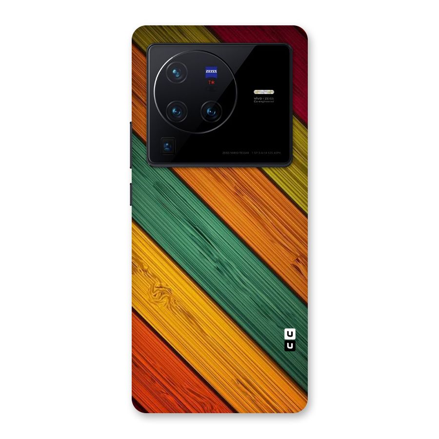 Stripes Classic Design Back Case for Vivo X80 Pro