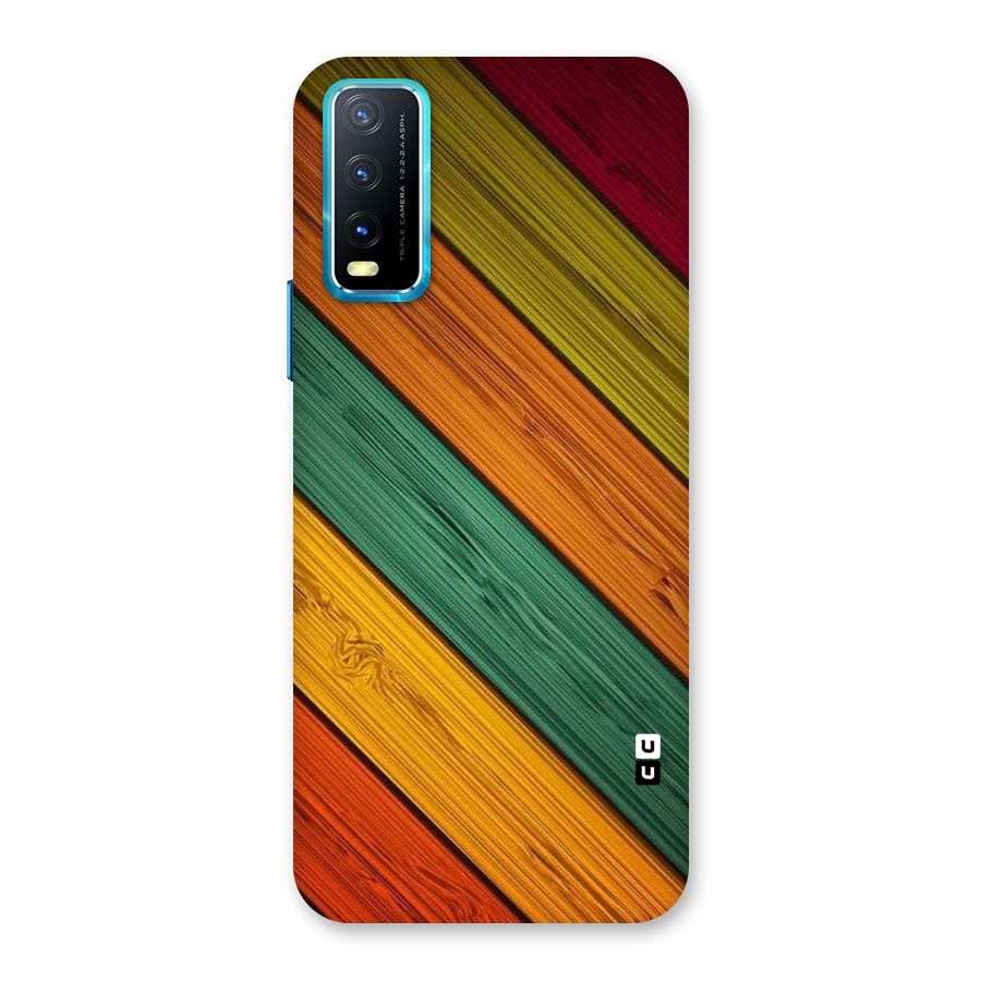 Stripes Classic Design Back Case for Vivo Y20A