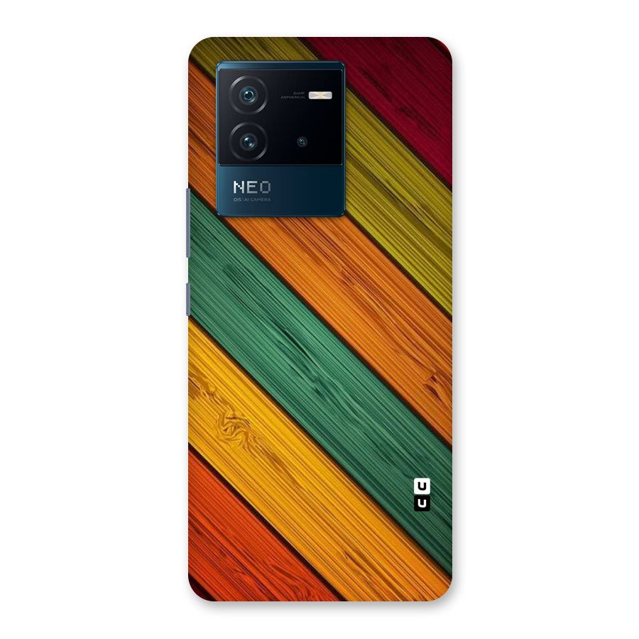 Stripes Classic Design Back Case for Vivo iQOO Neo 6 5G