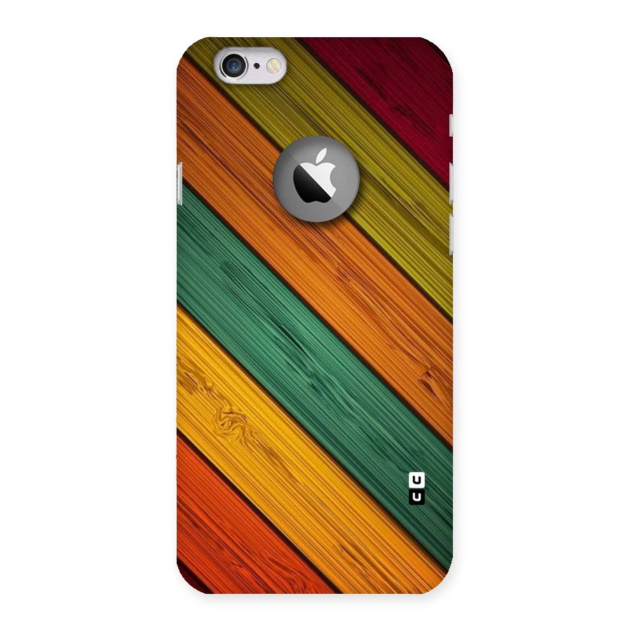 Stripes Classic Design Back Case for iPhone 6 Logo Cut