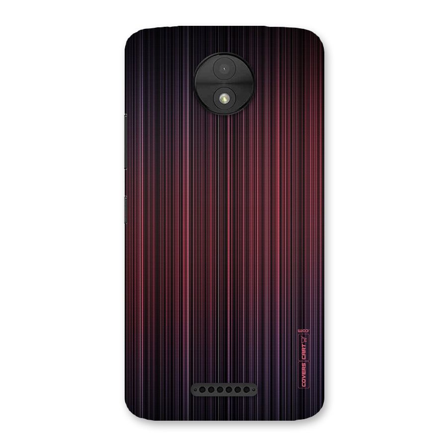 Stripes Gradiant Back Case for Moto C